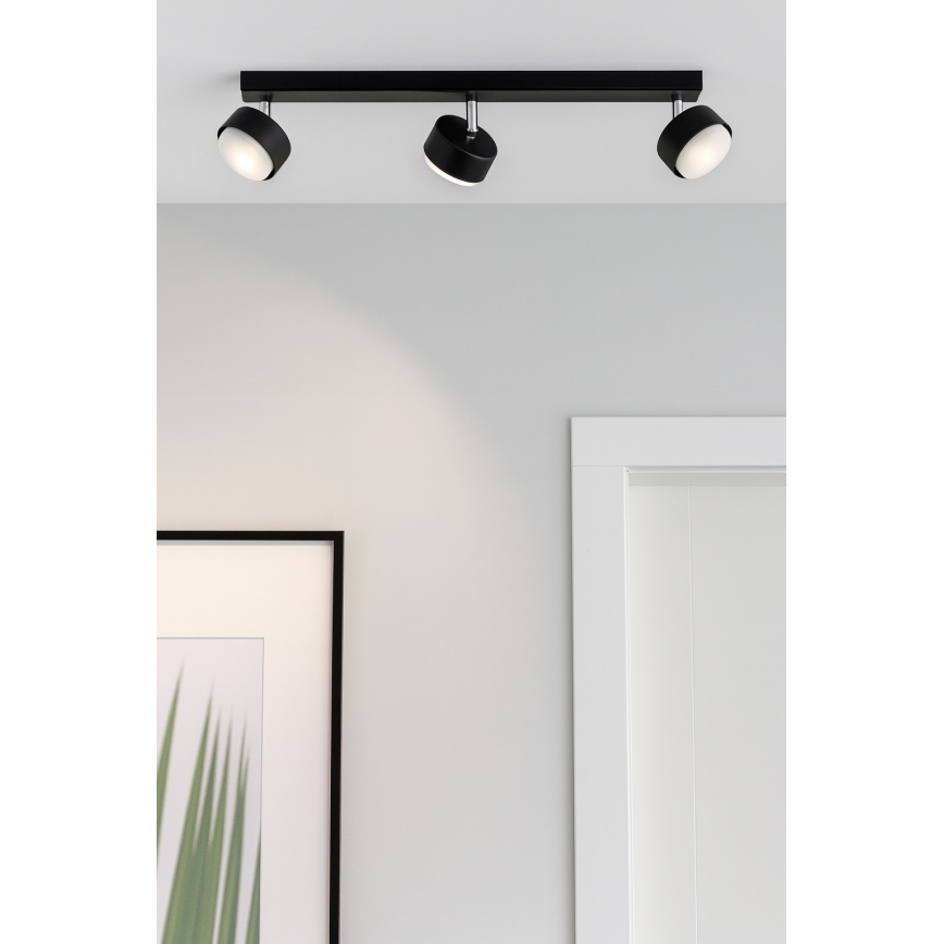 BRILAGI - LED RGB+CCT dimmbarer Einbaustrahler MONO 3xGX53/14W/230V 2700-6500K Wi-Fi Tuya schwarz