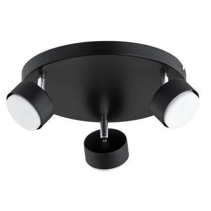BRILAGI - LED RGB+CCT dimmbarer Einbaustrahler MONO 3xGX53/14W/230V 2700-6500K Wi-Fi Tuya schwarz