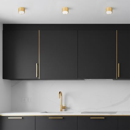 BRILAGI - LED RGB+CCT dimmbarer Einbaustrahler SMOOTH 1xGX53/14W/230V 60x82 mm 2700-6500K Wi-Fi Tuya gold