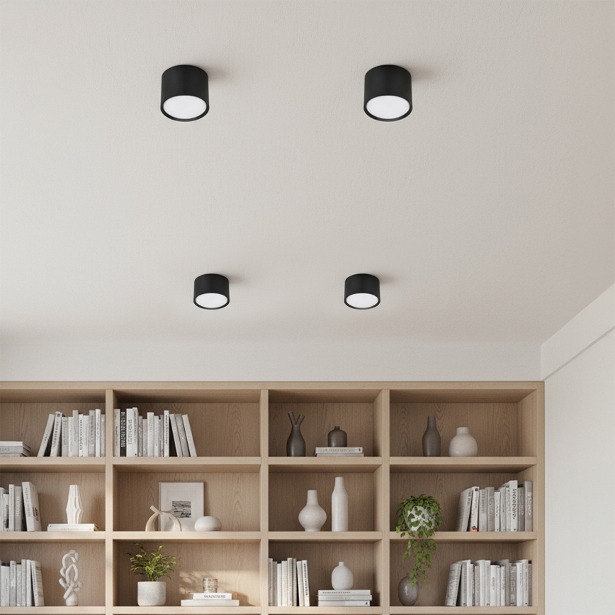 BRILAGI - LED RGB+CCT dimmbarer Einbau-Spot SMOOTH 1xGX53/14W/230V 60x82 mm 2700-6500K Wi-Fi Tuya schwarz