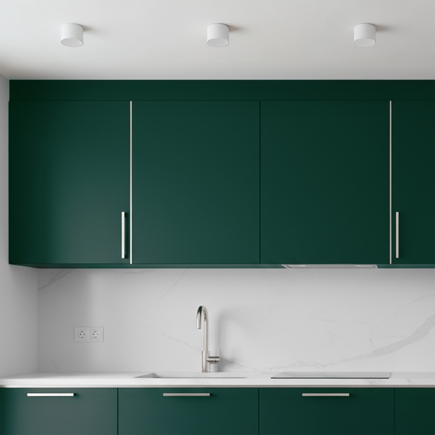 BRILAGI - LED RGB+CCT dimmbarer Einbaustrahler SMOOTH 1xGX53/14W/230V 60x82 mm 2700-6500K Wi-Fi Tuya weiß