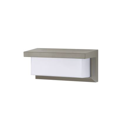 BRILAGI - LED RGBW dimmbare Außen-Wandleuchte BRICKY 1xE27/12W/230V 2700-6500K IP54 grau