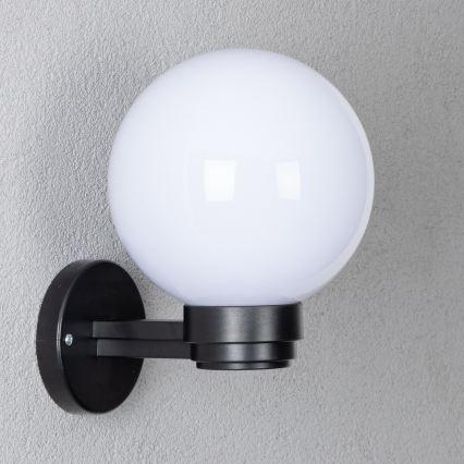 BRILAGI - LED RGBW dimmbare Außenwandleuchte HARBOR 1xE27/12W/230V 2700-6500K IP33 schwarz/weiß