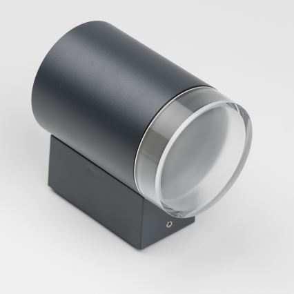 Brilagi - LED RGBW dimmbare Außenwandleuchte MATERA 1xGU10/4,8W/230V 3000K IP54 Anthrazit + Fernbedienung