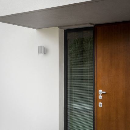 Brilagi - LED RGBW, dimmbar, Außen-Wandleuchte MATERA 1xGU10/6W/230V 3000K IP54 grau + Fernbedienung