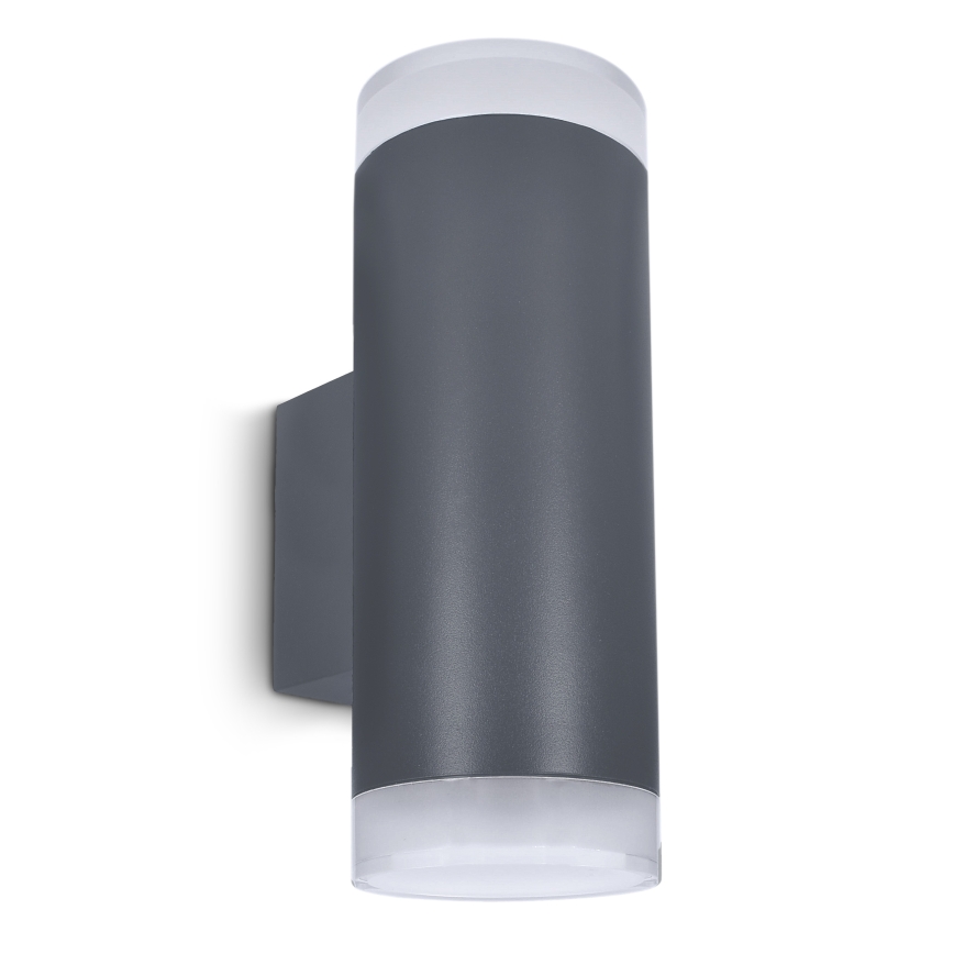 Brilagi - LED RGBW dimmbare Außenwandleuchte MATERA 2xGU10/4,8W/230V 3000K IP54 anthrazit + Fernbedienung