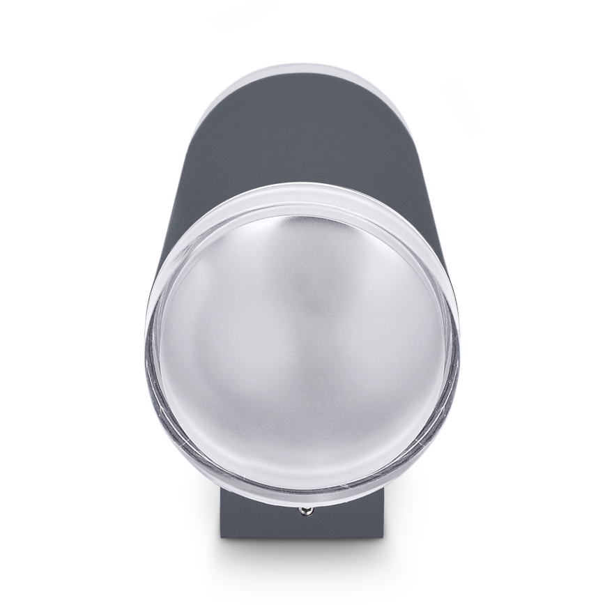 Brilagi - LED RGBW dimmbare Außenwandleuchte MATERA 2xGU10/4,8W/230V 3000K IP54 anthrazit + Fernbedienung