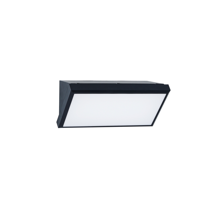 Brilagi - LED RGBW dimmbare Außenwandleuchte TRIANGLE 1xE27/15W/230V 2700–6500K IP65 schwarz
