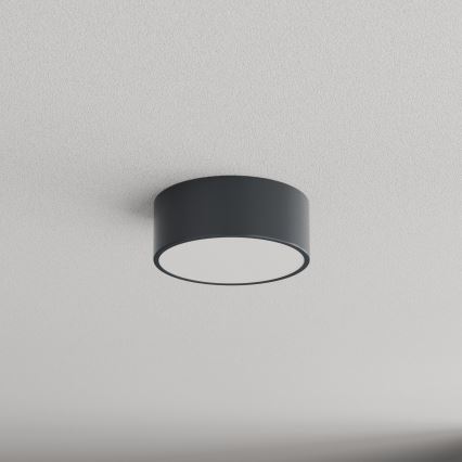 BRILAGI - LED RGBW dimmbar Badezimmer-Deckenleuchte CLARE 1xE27/12W/230V Ø 20 cm anthrazit IP54