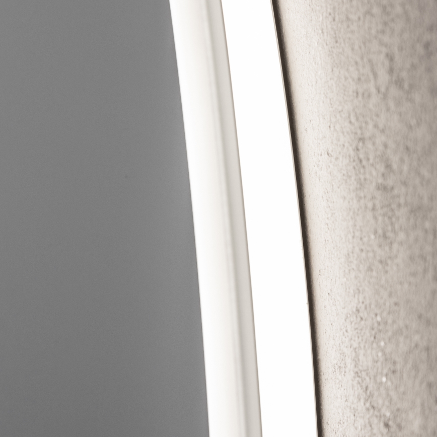 Brilagi - LED RGBW beheizter Badezimmerspiegel CLARA PRO LED/19W/230V Ø 60 cm IP44 CRI 90 dimmbar + CCT + Fernbedienung