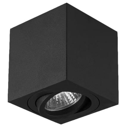 Brilagi - LED RGBW dimmbarer Einbauspot MIA 1xGU10/4,8W/230V 3000K 84x80 mm schwarz + Fernbedienung