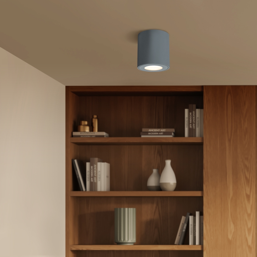 Brilagi - LED RGBW dimmbare Außenleuchte MIA 1xGU10/6W/230V 3000K 84x80 mm Anthrazit IP54 + Fernbedienung