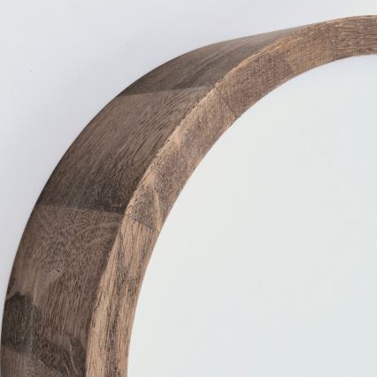 Brilagi - LED RGBW dimmbare Deckenleuchte CARVALHO SLIM 1xE27/15W/230V 2700-6500K Wi-Fi Eiche Ø 27 cm