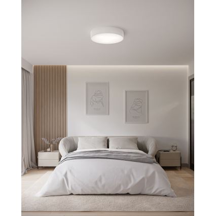 Brilagi - LED RGBW dimmbar Deckenleuchte CLARE 3xE27/9W/230V 2700-6500K Ø 40 cm Wi-Fi weiß