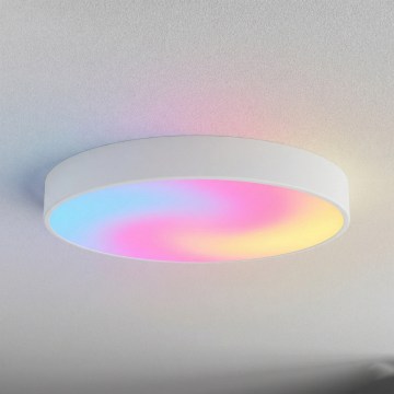 Brilagi - LED RGBW dimmbare Deckenleuchte CLARE 5xE27/9W/230V 2700-6500K Ø 60 cm Wi-Fi weiß