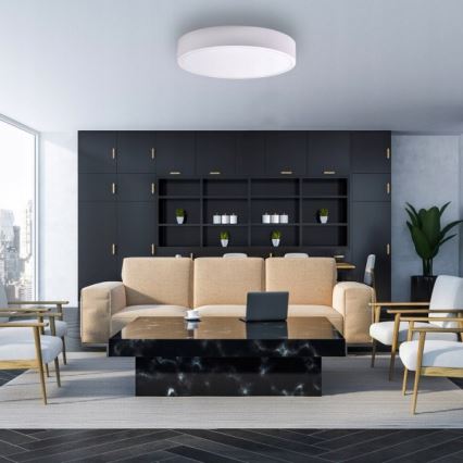 Brilagi - LED RGBW dimmbare Deckenleuchte CLARE 5xE27/9W/230V 2700-6500K Ø 60 cm Wi-Fi weiß