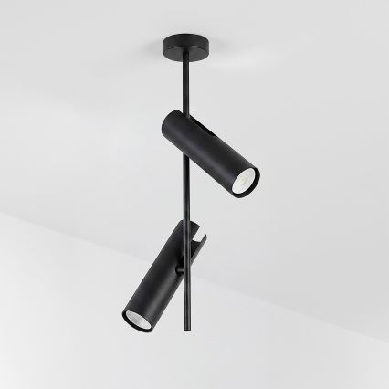 BRILAGI - LED RGBW dimmbare Deckenleuchte mit Stange BRANCH 2xGU10/6,5W/230V 2700–6500K schwarz