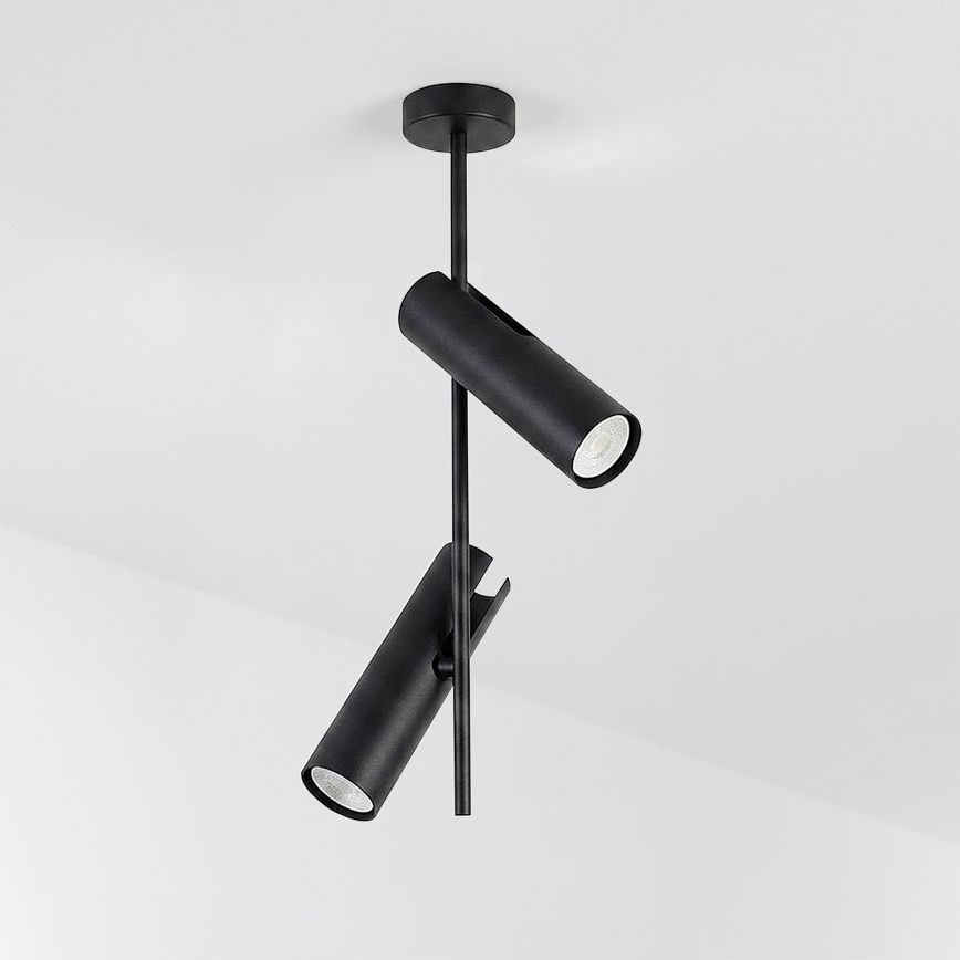 BRILAGI - LED RGBW dimmbare Deckenleuchte mit Stange BRANCH 2xGU10/6,5W/230V 2700–6500K schwarz