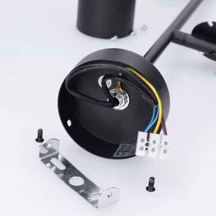 BRILAGI - LED RGBW dimmbare Deckenleuchte mit Stange BRANCH 2xGU10/6,5W/230V 2700–6500K schwarz