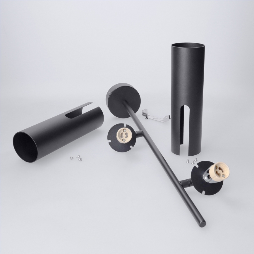 BRILAGI - LED RGBW dimmbare Deckenleuchte mit Stange BRANCH 2xGU10/6,5W/230V 2700–6500K schwarz