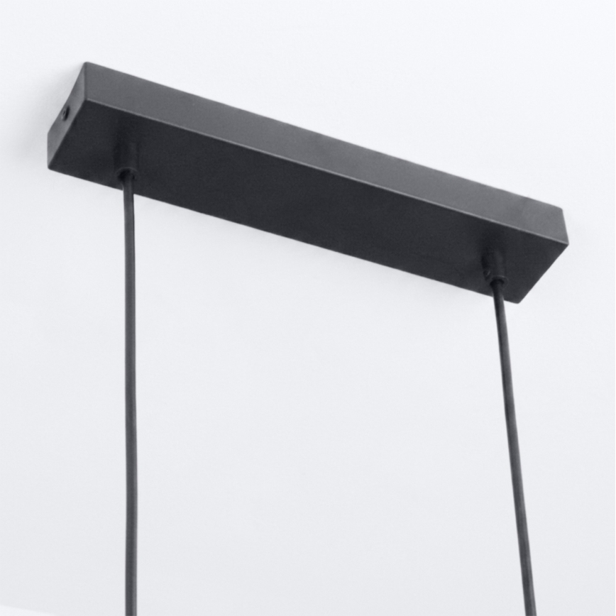 BRILAGI - LED RGBW seilabhängige, dimmbare Pendelleuchte SELE 4xGU10/6,5W/230V 2700-6500K schwarz