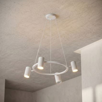 BRILAGI - LED RGBW dimmbare Hängeleuchte an Kabeln SELE 4×GU10/6,5W/230V 2700–6500K weiß