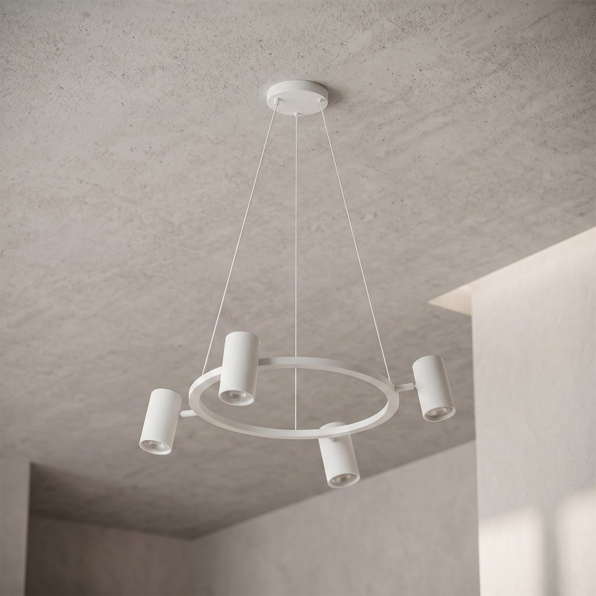 BRILAGI - LED RGBW dimmbare Hängeleuchte an Kabeln SELE 4×GU10/6,5W/230V 2700–6500K weiß