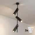 BRILAGI - LED RGBW dimmbare Stangenleuchte BRANCH 3xGU10/6,5W/230V 2700-6500K schwarz