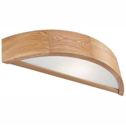 BRILAGI - LED RGBW dimmbare Wandleuchte CARVALHO 1xE27/12W/230V 2700-6500K Eiche