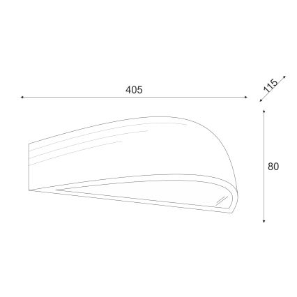 Brilagi - LED RGBW dimmbare Wandleuchte CARVALHO 1xE27/15W/230V 2700-6500K Wi-Fi Eiche