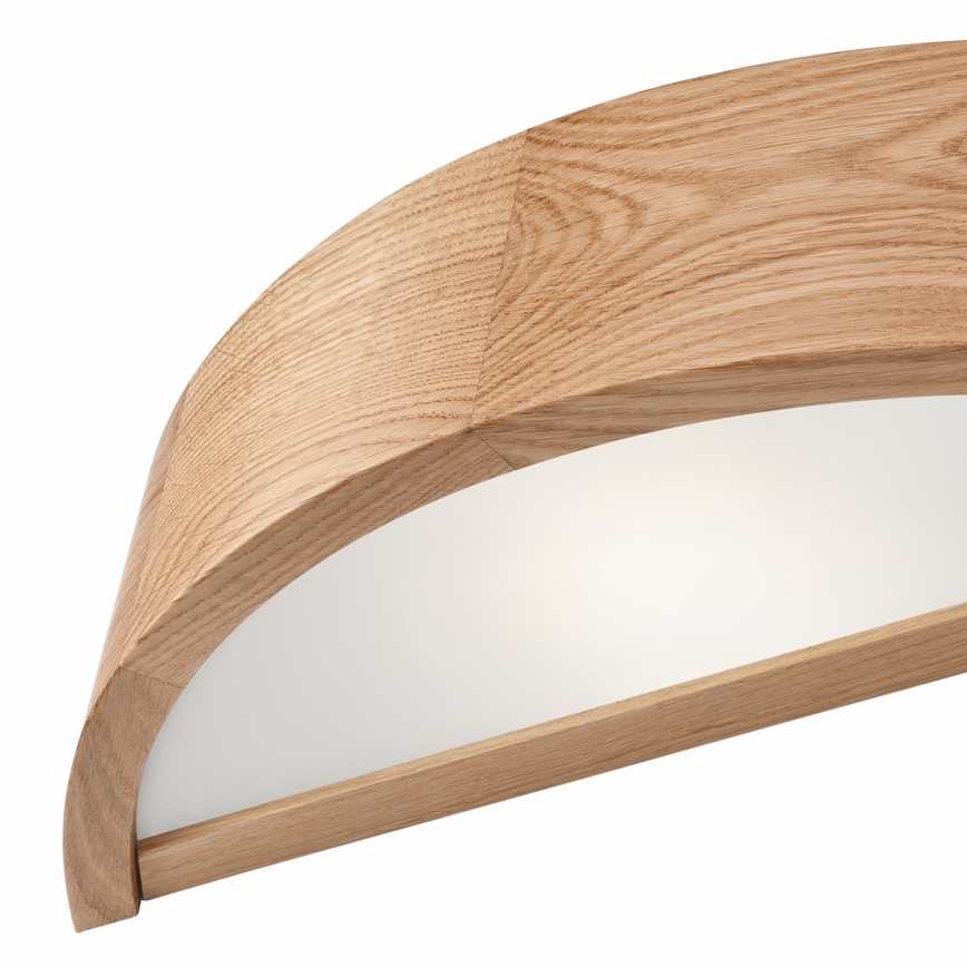 Brilagi - LED RGBW dimmbare Wandleuchte CARVALHO 1xE27/9W/230V 2700-6500K Wi-Fi Eiche