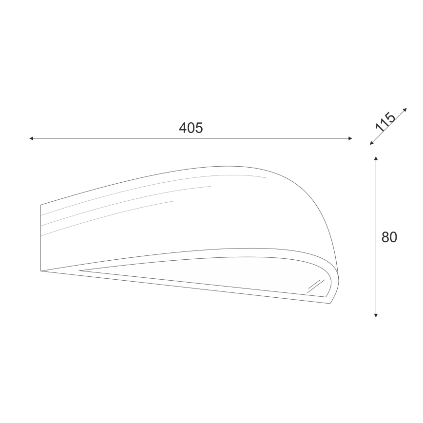 Brilagi - LED RGBW dimmbare Wandleuchte CARVALHO 1xE27/9W/230V 2700-6500K Wi-Fi Eiche