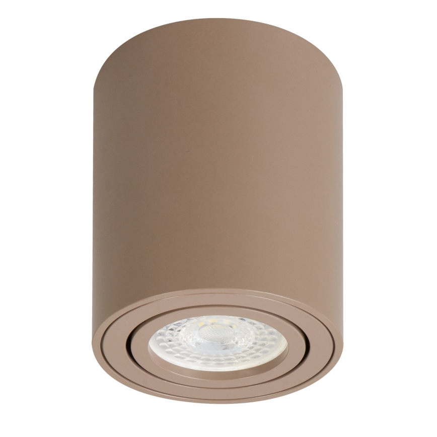 Brilagi - LED RGBW dimmbarer Einbaustrahler MIA 1xGU10/4,8W/230V 3000K 100x80 mm beige + Fernbedienung