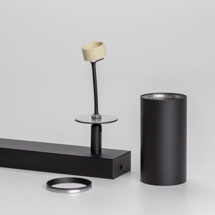 Brilagi - LED RGBW dimmbarer Einbaustrahler SELE 2xGU10/4,8W/230V 3000K schwarz + Fernbedienung