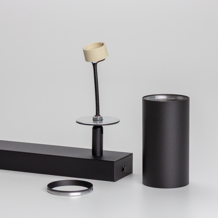 Brilagi - LED RGBW dimmbarer Einbaustrahler SELE 2xGU10/6W/230V 3000K schwarz + Fernbedienung