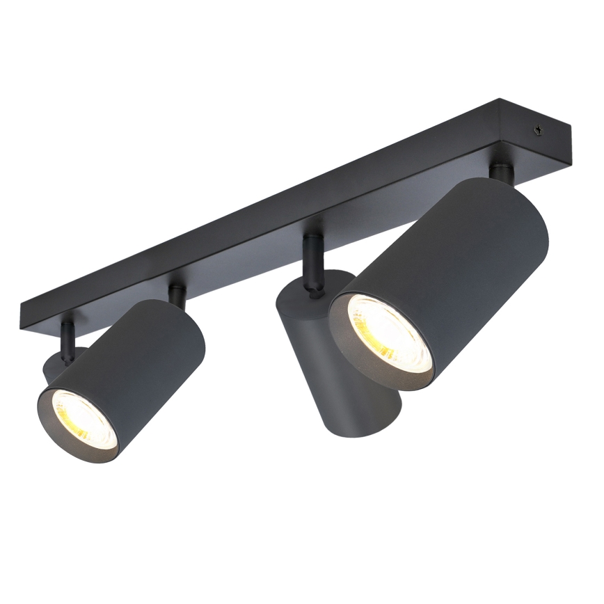 Brilagi - LED RGBW dimmbarer Einbaustrahler SELE 4xGU10/4,8W/230V 3000K Anthrazit + Fernbedienung