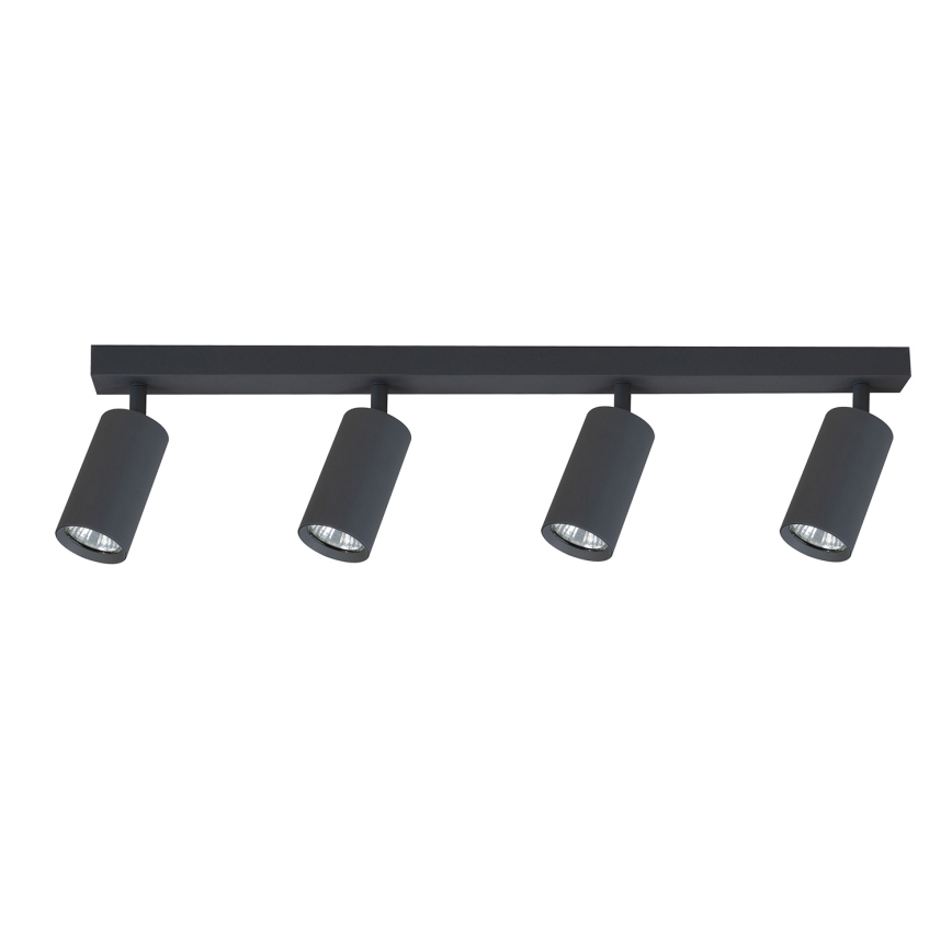 Brilagi - LED RGBW dimmbarer Einbaustrahler SELE 4xGU10/4,8W/230V 3000K Anthrazit + Fernbedienung
