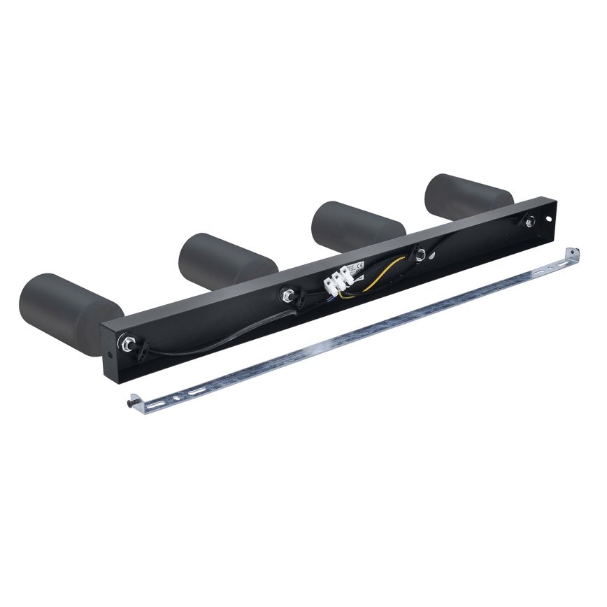 Brilagi - LED RGBW dimmbarer Einbaustrahler SELE 4xGU10/4,8W/230V 3000K Anthrazit + Fernbedienung