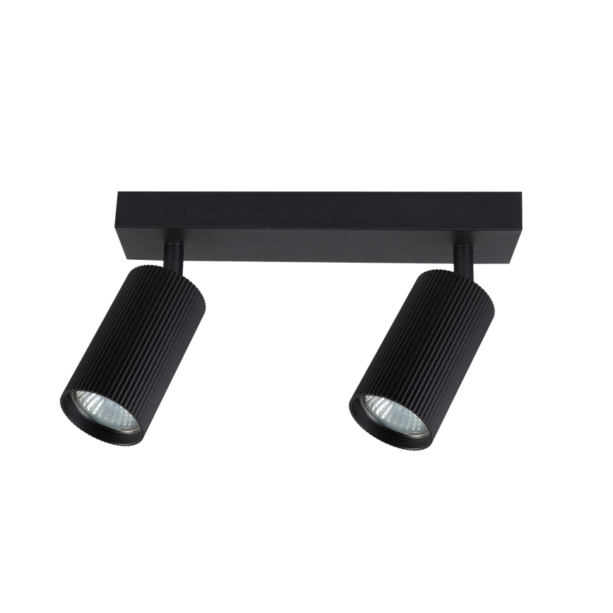 Brilagi - LED RGBW dimmbarer Einbaustrahler SELE MODERN 2xGU10/4,8W/230V 3000K schwarz + Fernbedienung