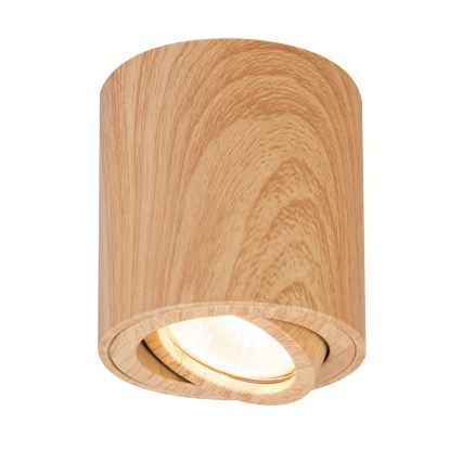 Brilagi - LED RGBW dimmbarer Einbaustrahler MIA 1xGU10/6W/230V 3000K 84x80 mm braun + Fernbedienung