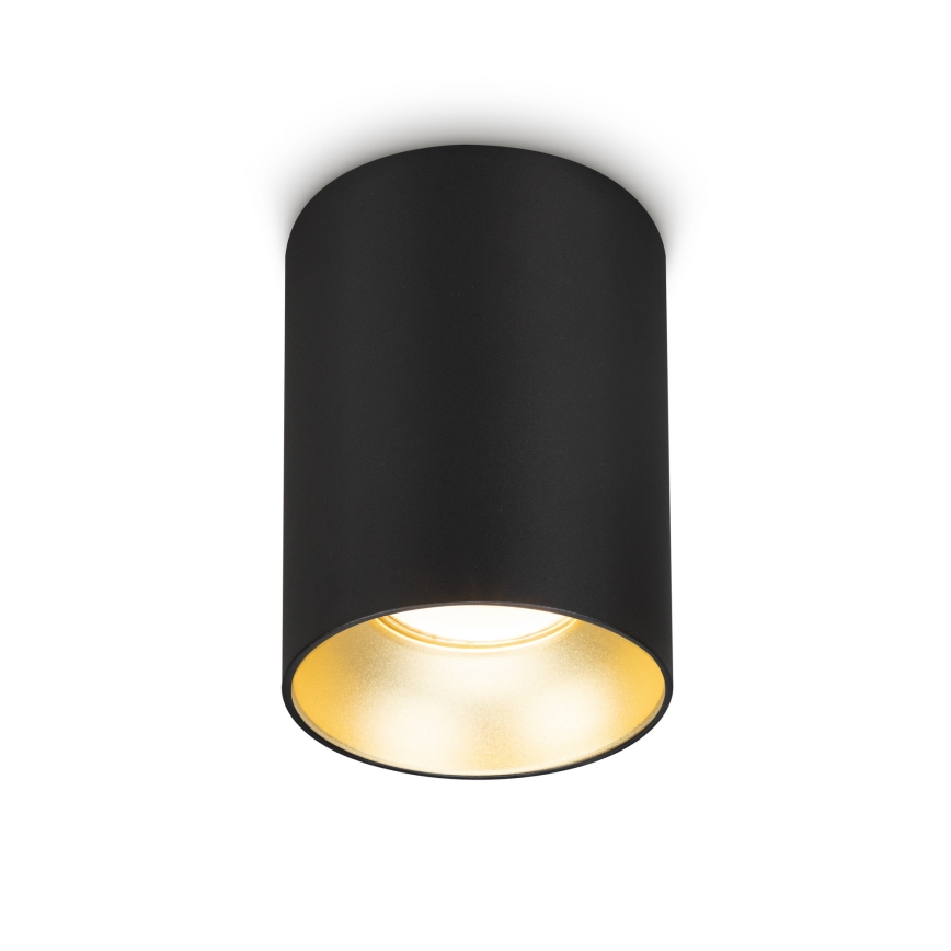Brilagi - LED RGBW dimmbarer Einbau-Spot TRINE 1xGU10/4,8W/230V 3000K schwarz/gold + Fernbedienung