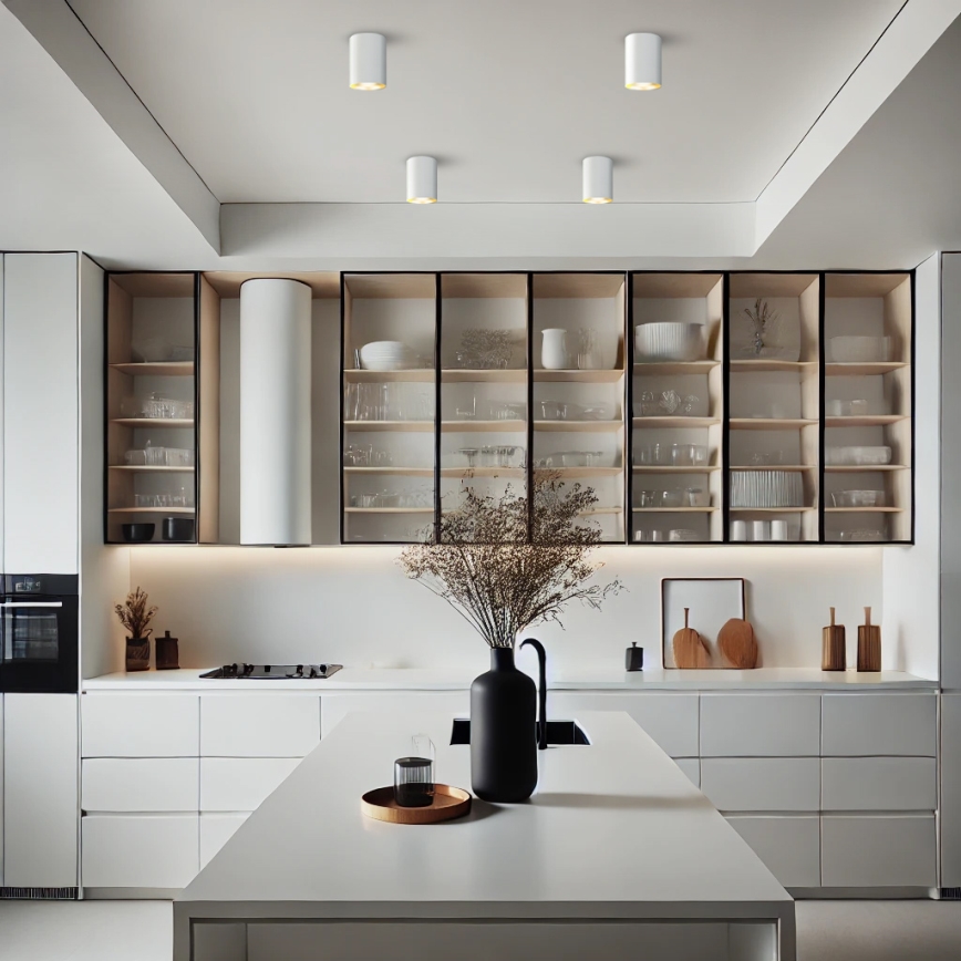 Brilagi - LED RGBW dimmbarer Einbaustrahler TRINE 1xGU10/6W/230V 3000K weiß/gold + Fernbedienung