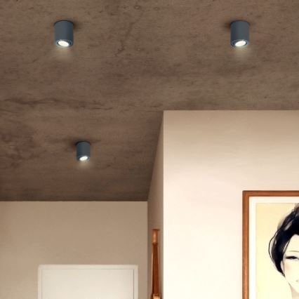 Brilagi - LED RGBW dimmbarer Einbaustrahler MIA 1xGU10/30W/230V 2700-6500K Wi-Fi 84x80 mm Anthrazit