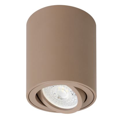 Brilagi - dimmbarer LED-RGBW-Einbaustrahler MIA 1xGU10/4,8W/230V 3000K 100x80 mm beige + Fernbedienung