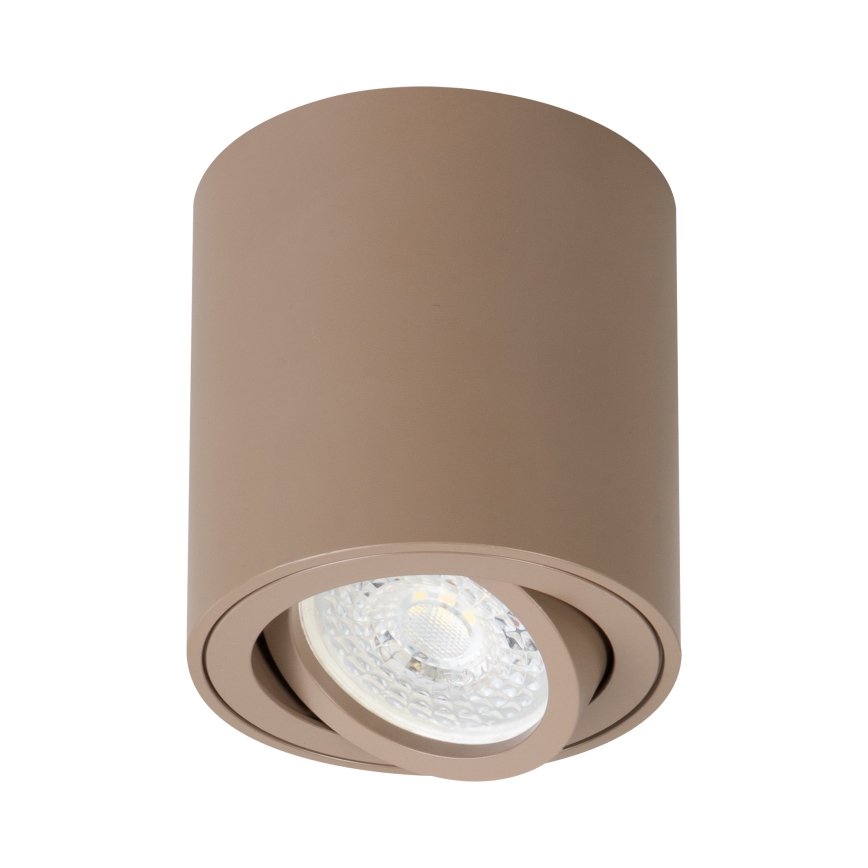 Brilagi - LED RGBW dimmbarer Einbaustrahler MIA 1xGU10/4,8W/230V 3000K 84x80 mm beige + Fernbedienung