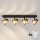 Brilagi - LED RGBW dimmbarer Einbaustrahler NUGGET 4xGU10/4,8W/230V 3000K schwarz/gold + Fernbedienung