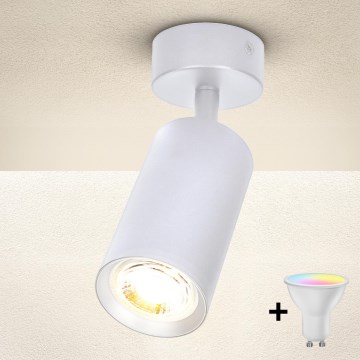 Brilagi - LED RGBW dimmbarer Einbaustrahler SELE 1xGU10/6W/230V 3000K weiß + Fernbedienung
