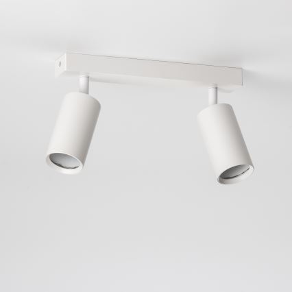 Brilagi - LED RGBW dimmbarer Deckenspot SELE 2xGU10/6W/230V 3000K Weiß + Fernbedienung