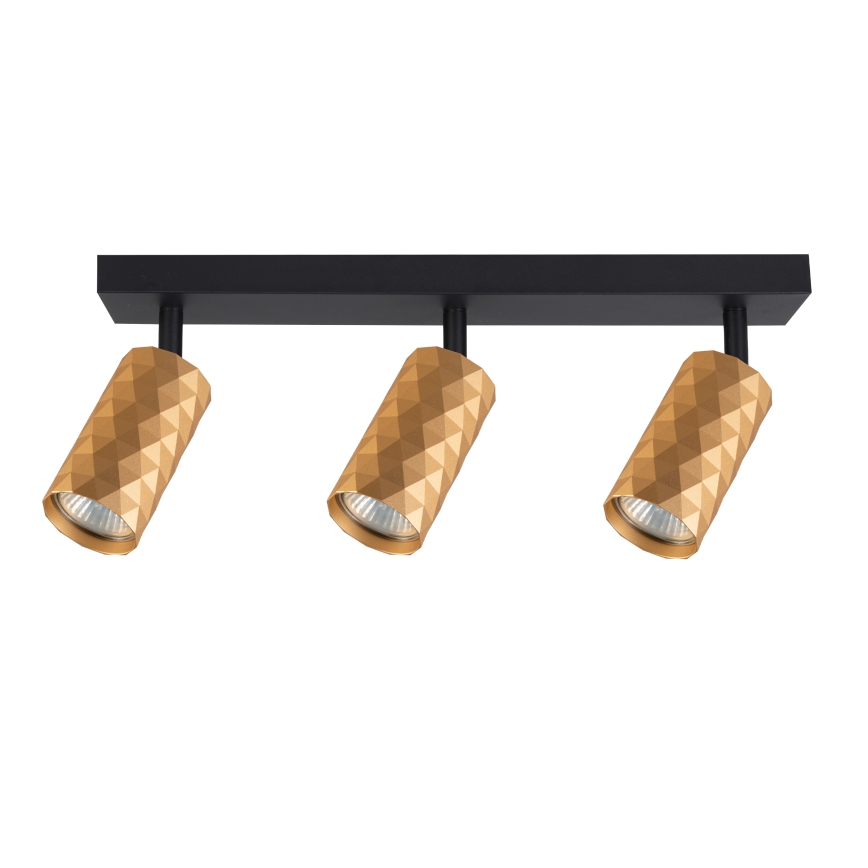 Brilagi - LED RGBW dimmbarer Einbaustrahler SELE DIAMANT 3xGU10/6W/230V 3000K gold + Fernbedienung