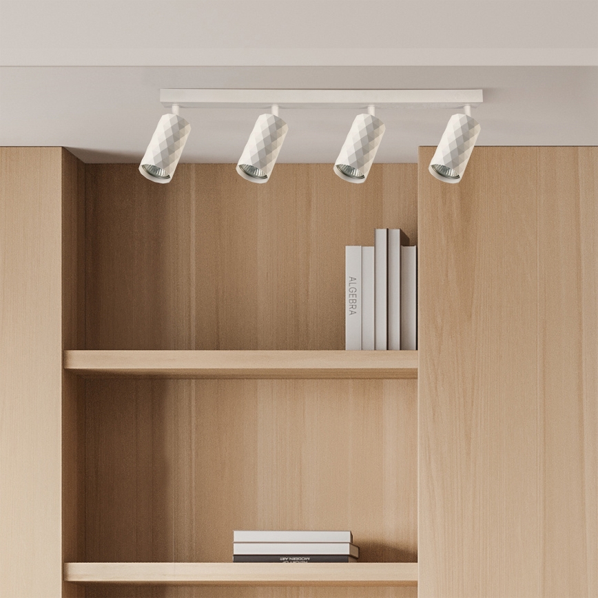 Brilagi - LED RGBW dimmbarer Einbaustrahler SELE DIAMANT 4xGU10/6W/230V 3000K weiß + Fernbedienung